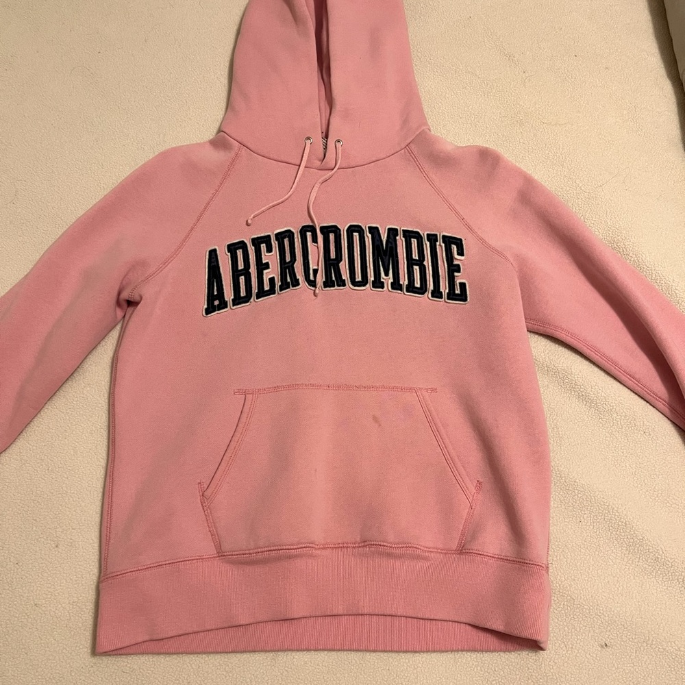 abercrombie pink sweatshirt